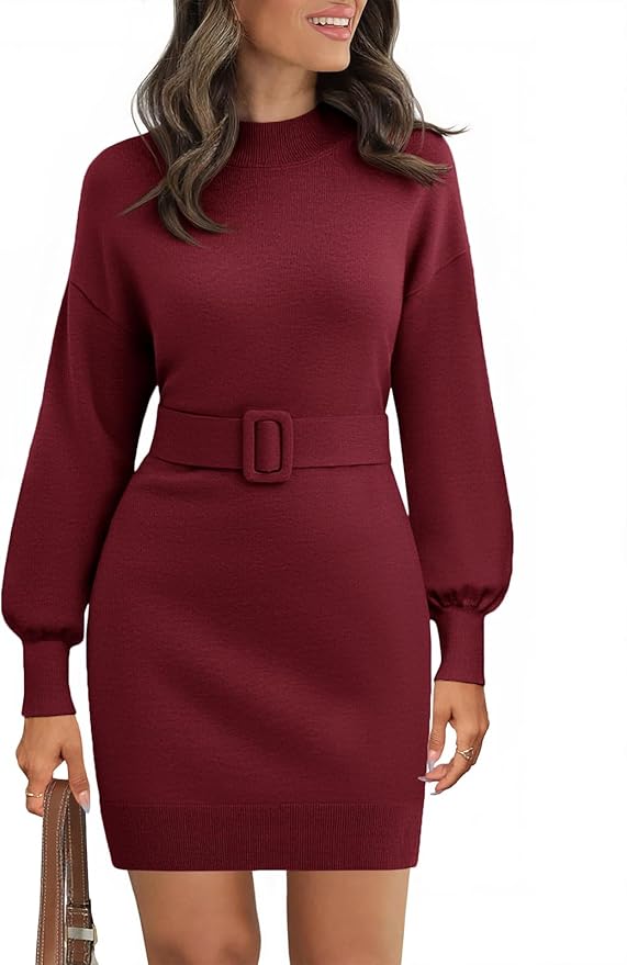 Elegant Sweater Dress