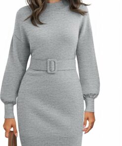 Casual Knit Bodycon Dress PW5