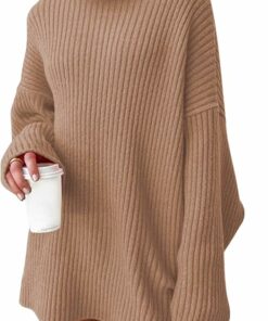 Oversized Long Sweater Dress PW34