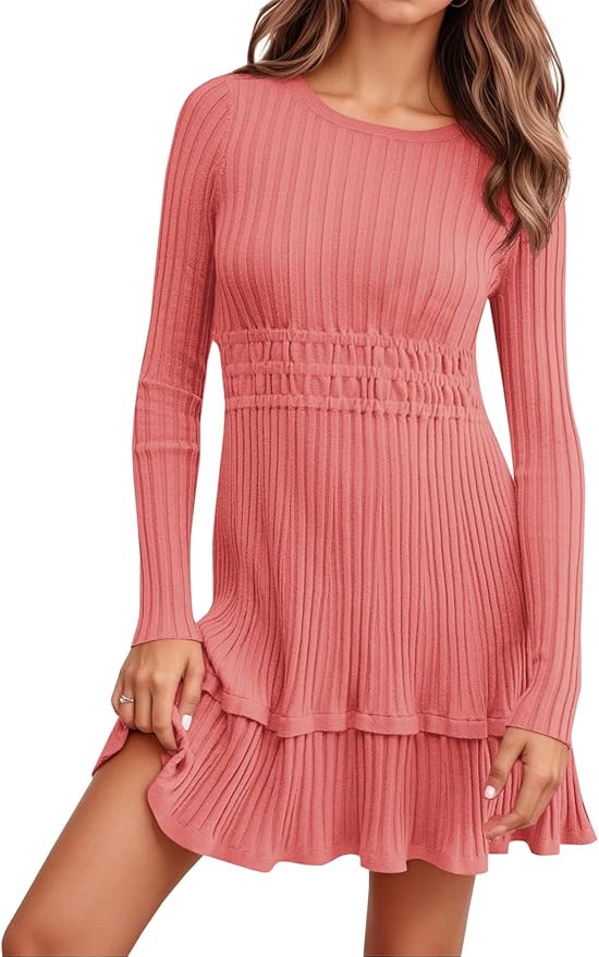 Pinky Slim Fit Sweater Dress PW12