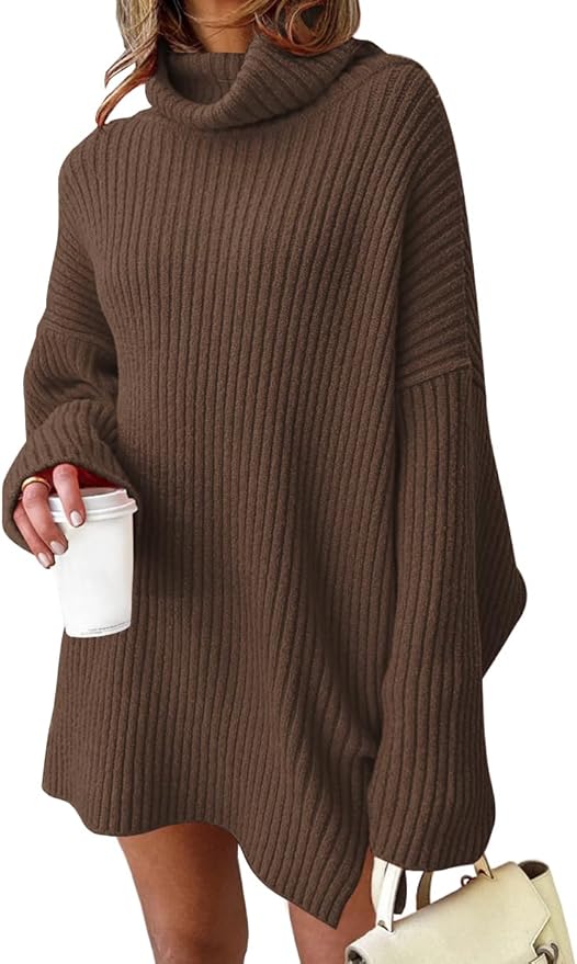 Tunic Pullover Knit Winter Dress PW32